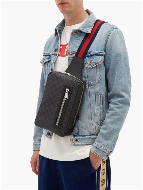 gucci mens crossbody bag